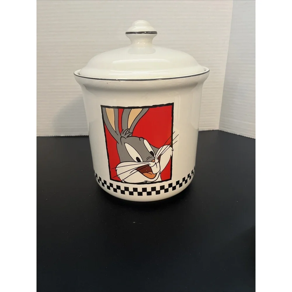 1993 Warner Bros Inc. Bugs Bunny Ceramic Cookie Jar